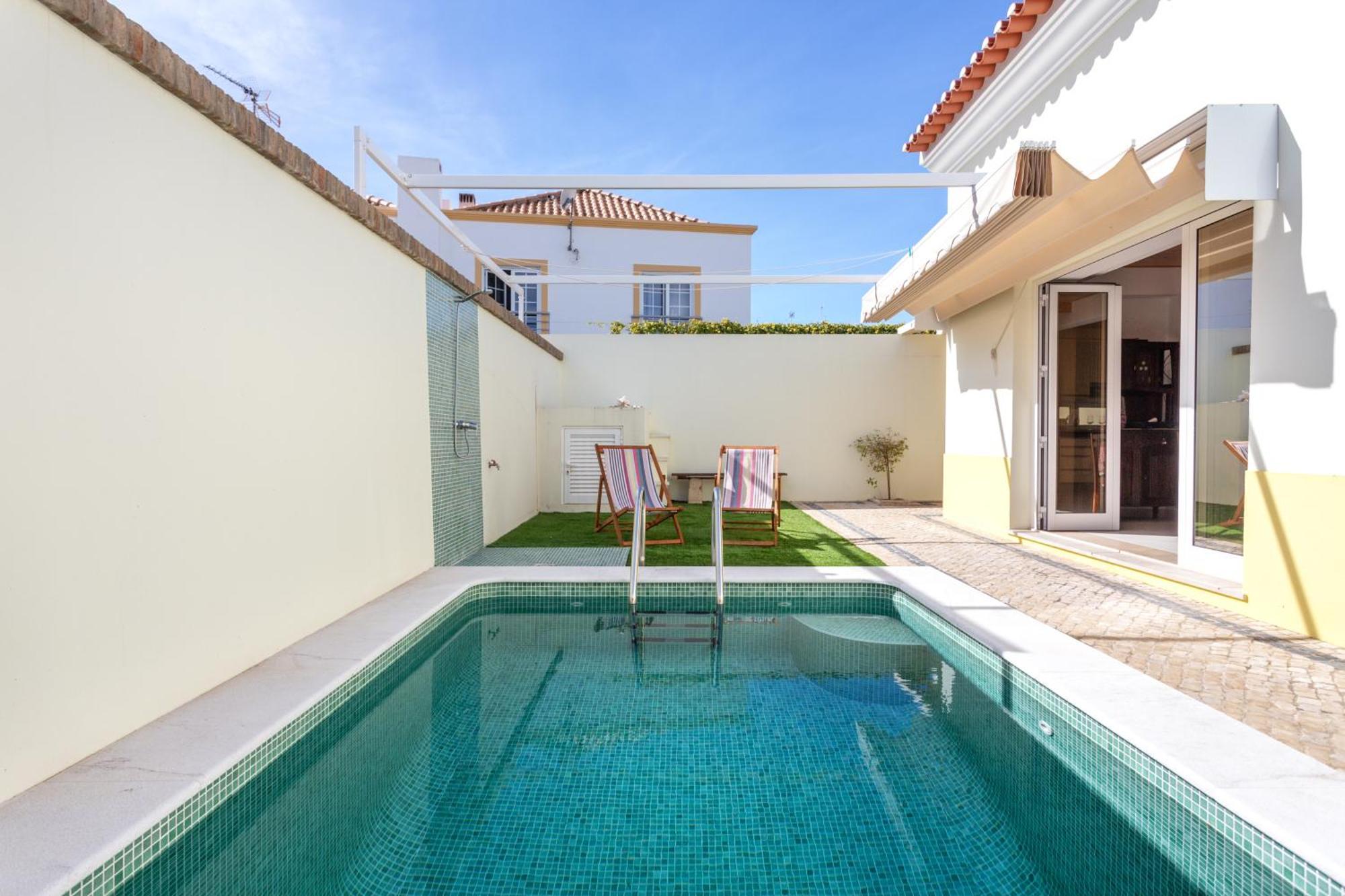 As Serenas Casa B Piscina 빌라노바데카셀라 외부 사진